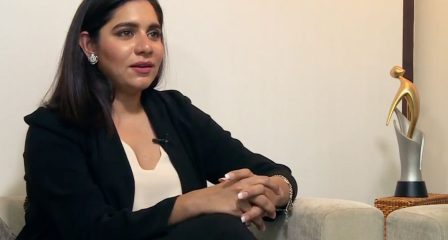 Karishma Boolani during an interview